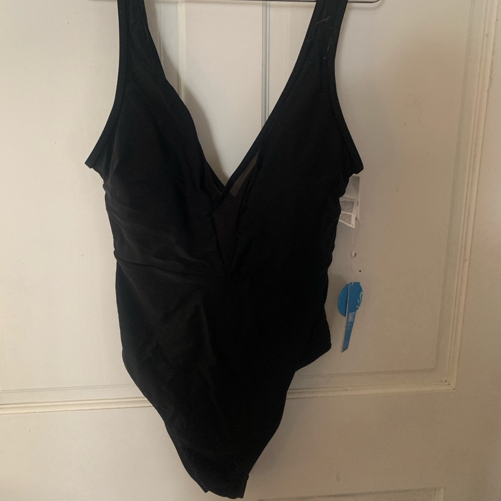 Cupshe Black One-Piece Swimsuit